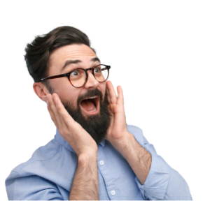 אדם מופתע – העלאת מחירים